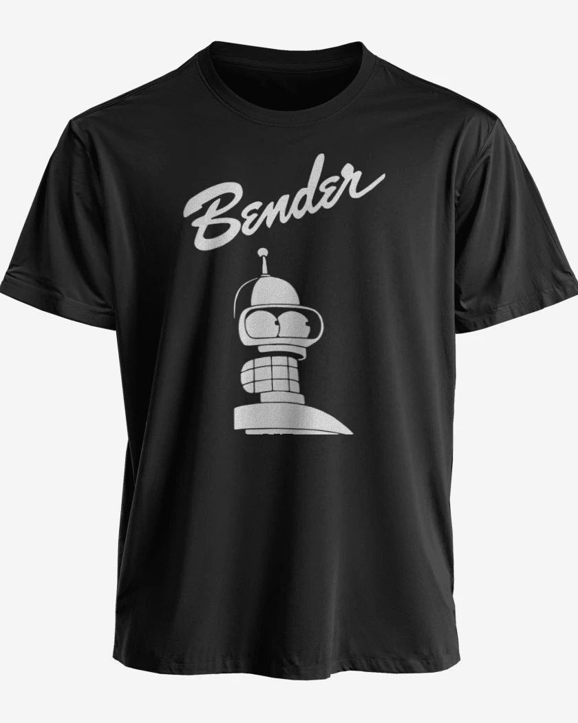 Polera premium Negro de Bender 2