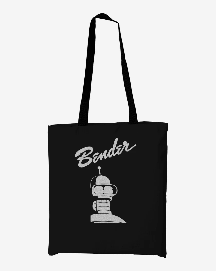 Totebag Negro de Bender 2