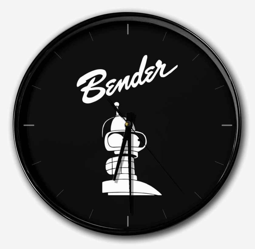 Reloj Negro de Bender 2