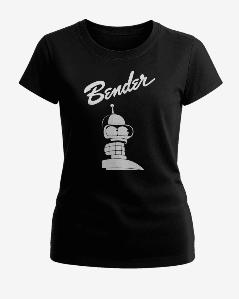 Polera de Mujer Negro de Bender 2