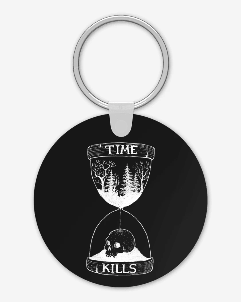 Llavero Negro de Time kills
