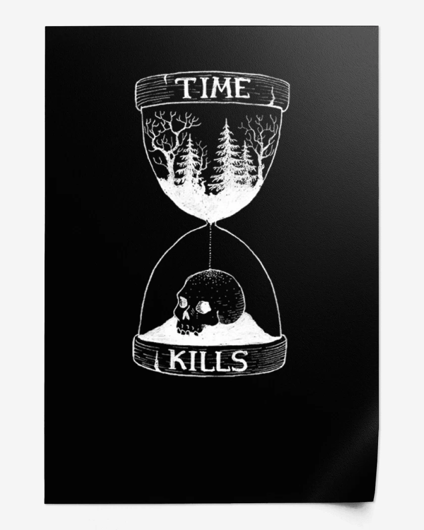 Print Negro de Time kills