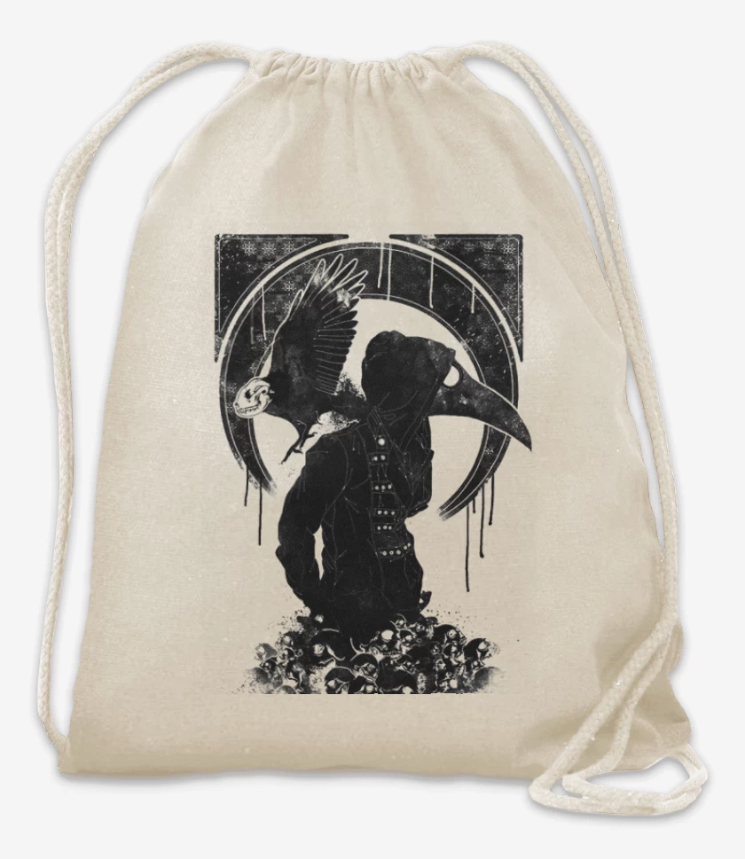 Mochila Blanco de Medico de la peste negra 