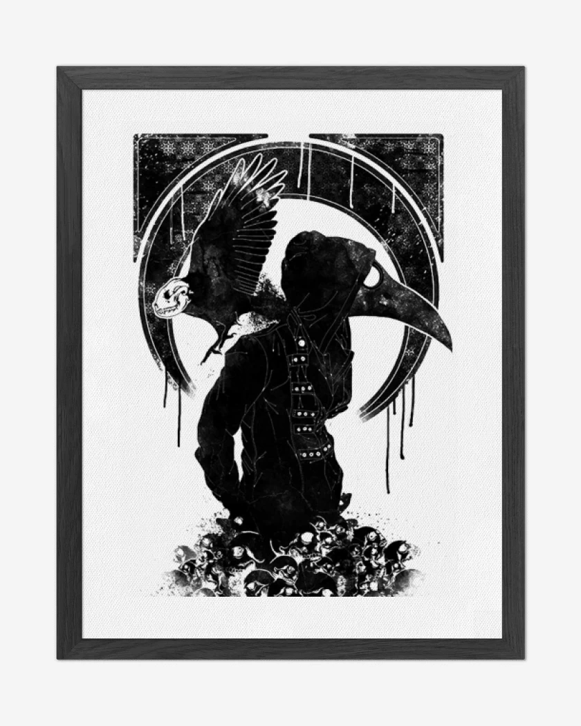 Cuadro decorativo Medico de la peste negra 