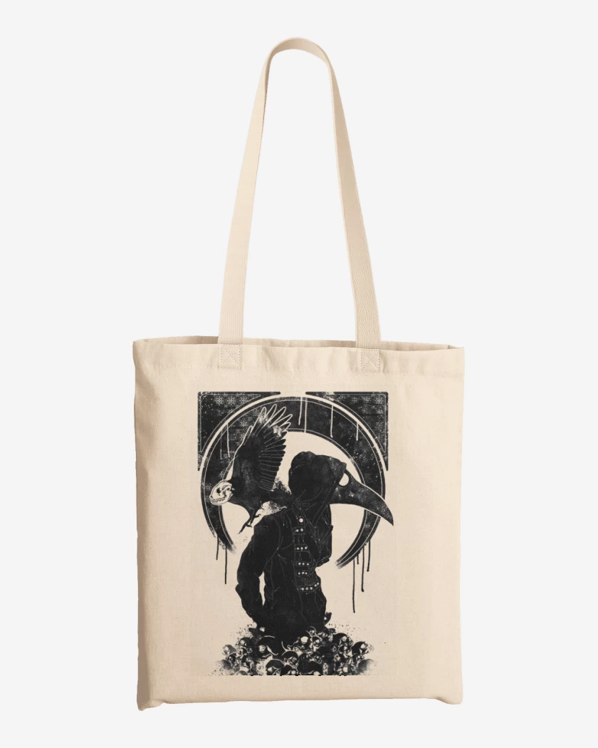 Totebag Medico de la peste negra 
