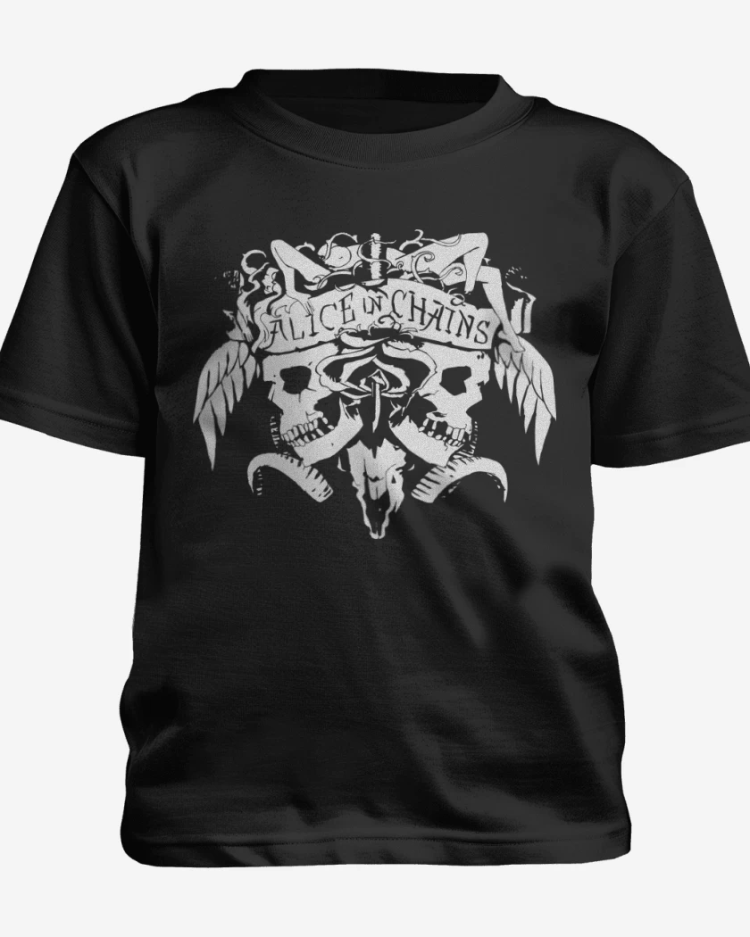 Polera de niño Negro de Alice In Chains