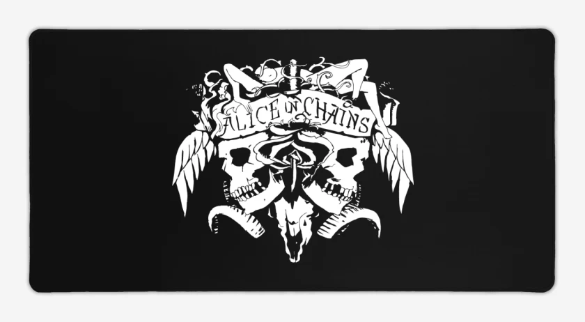 Mouse pad Gamer Negro de Alice In Chains