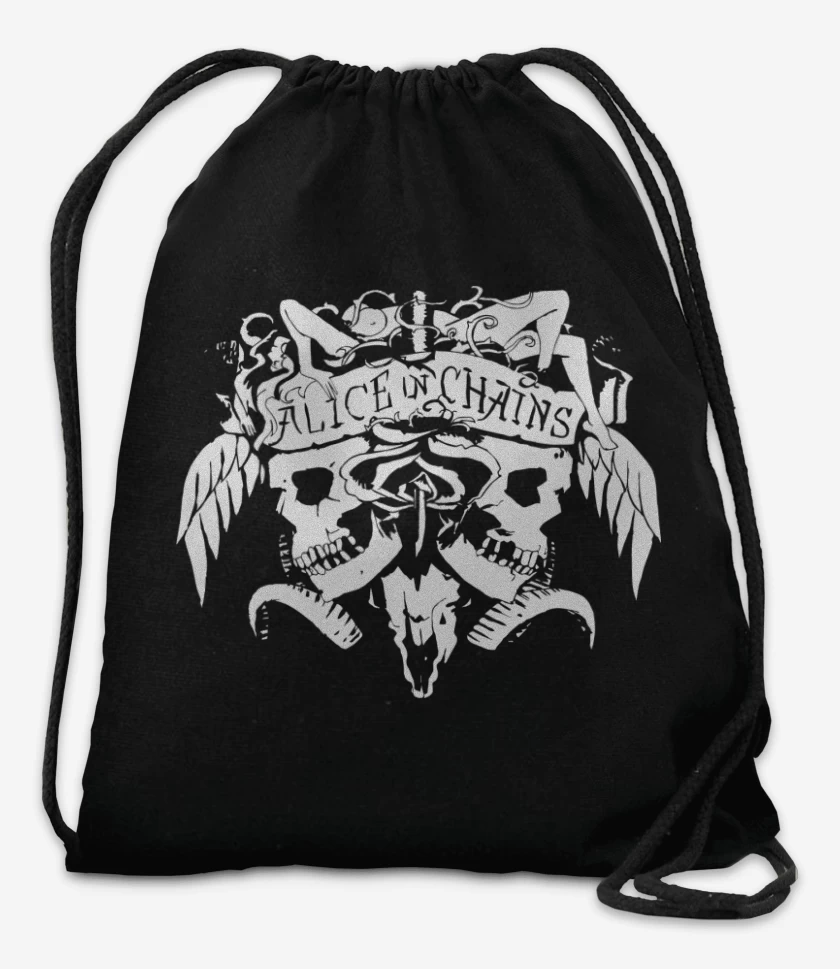Mochila Negro de Alice In Chains
