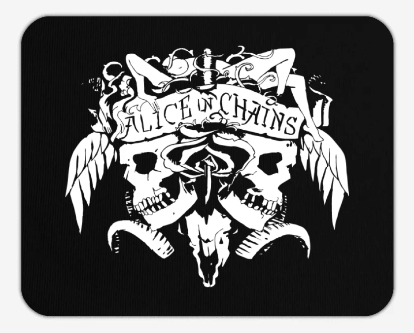 Mousepad Negro de Alice In Chains
