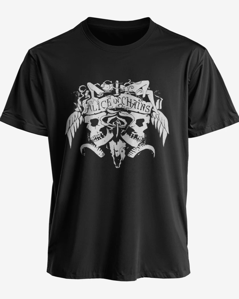 Polera premium Negro de Alice In Chains