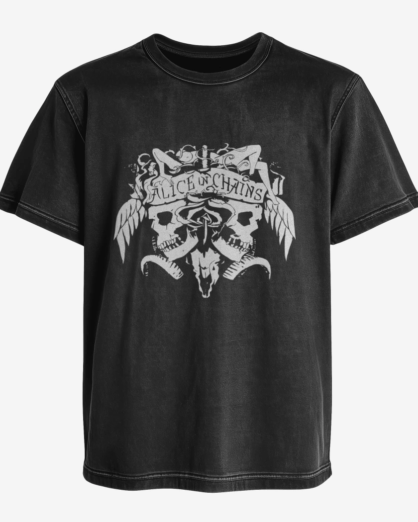 Polera desgastada Alice In Chains