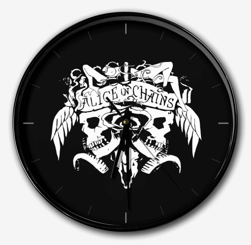 Reloj Negro de Alice In Chains