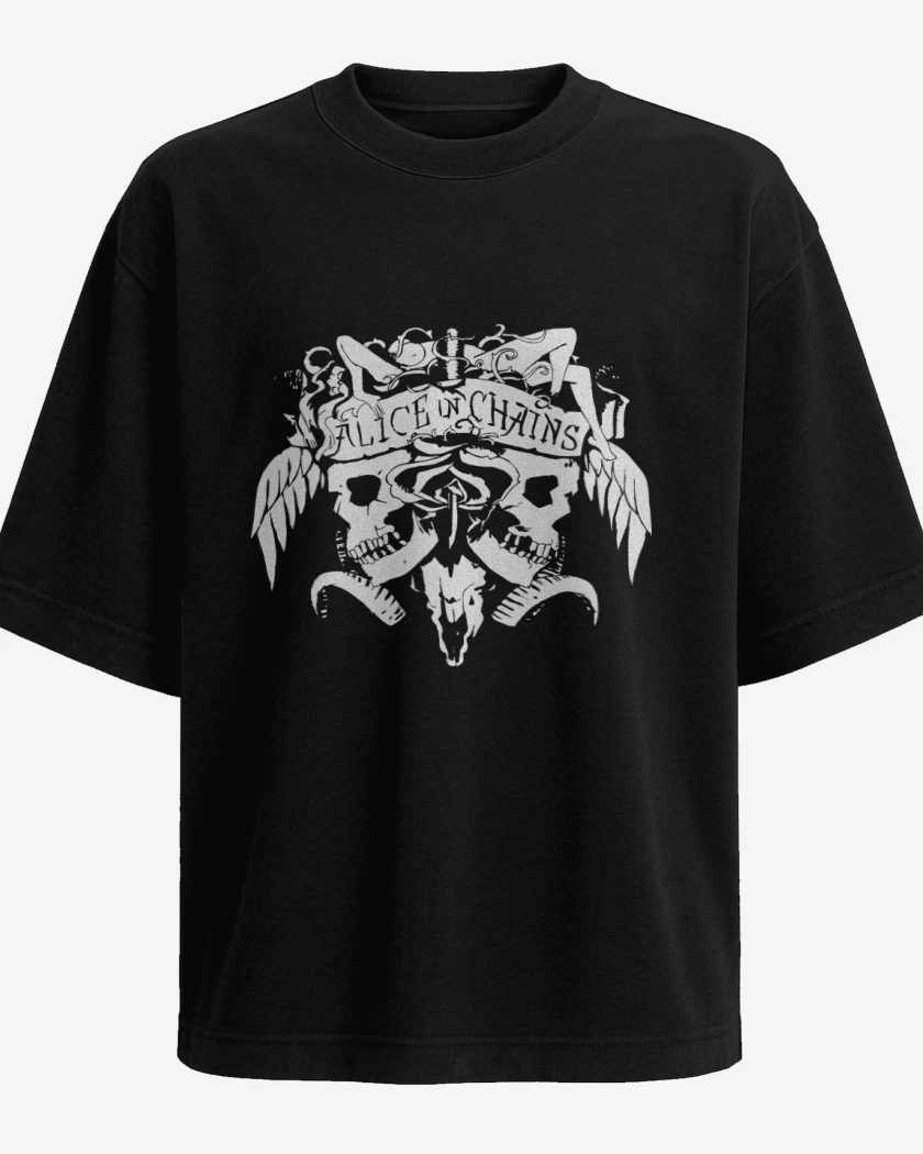 Polera Oversize Alice In Chains