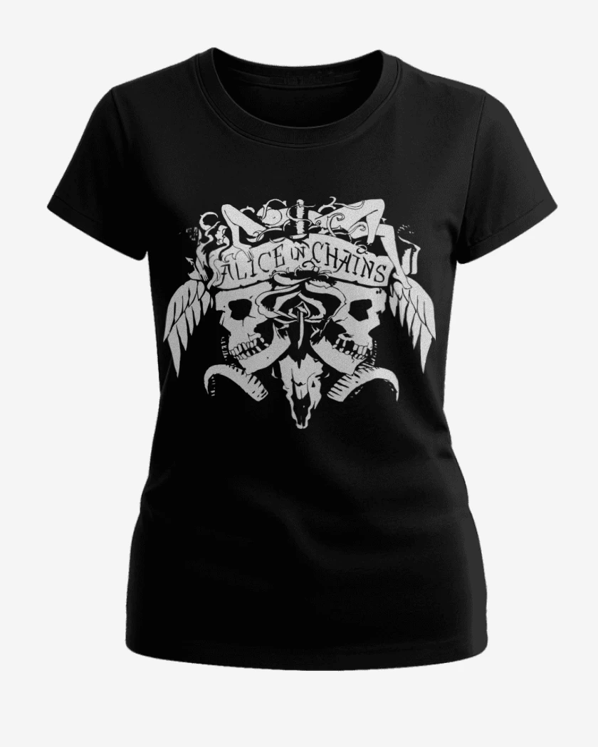 Polera de Mujer Negro de Alice In Chains