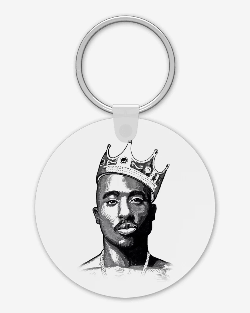Llavero Blanco de Tupac
