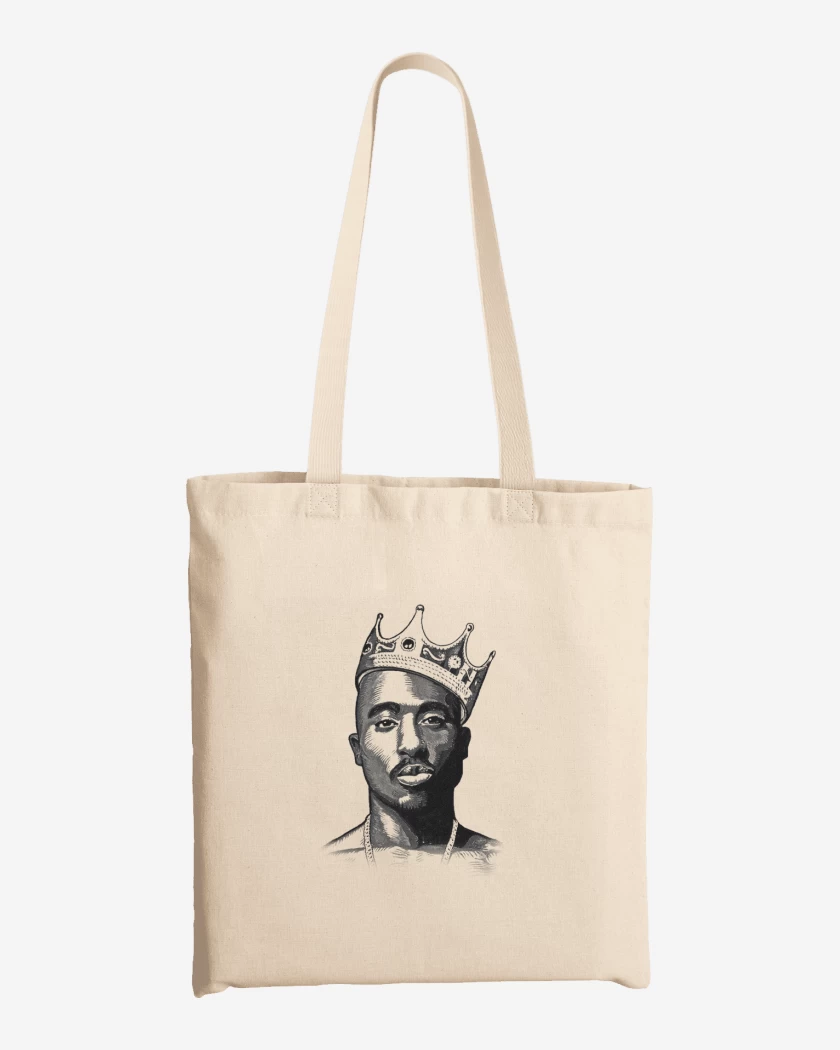 Totebag Blanco de Tupac