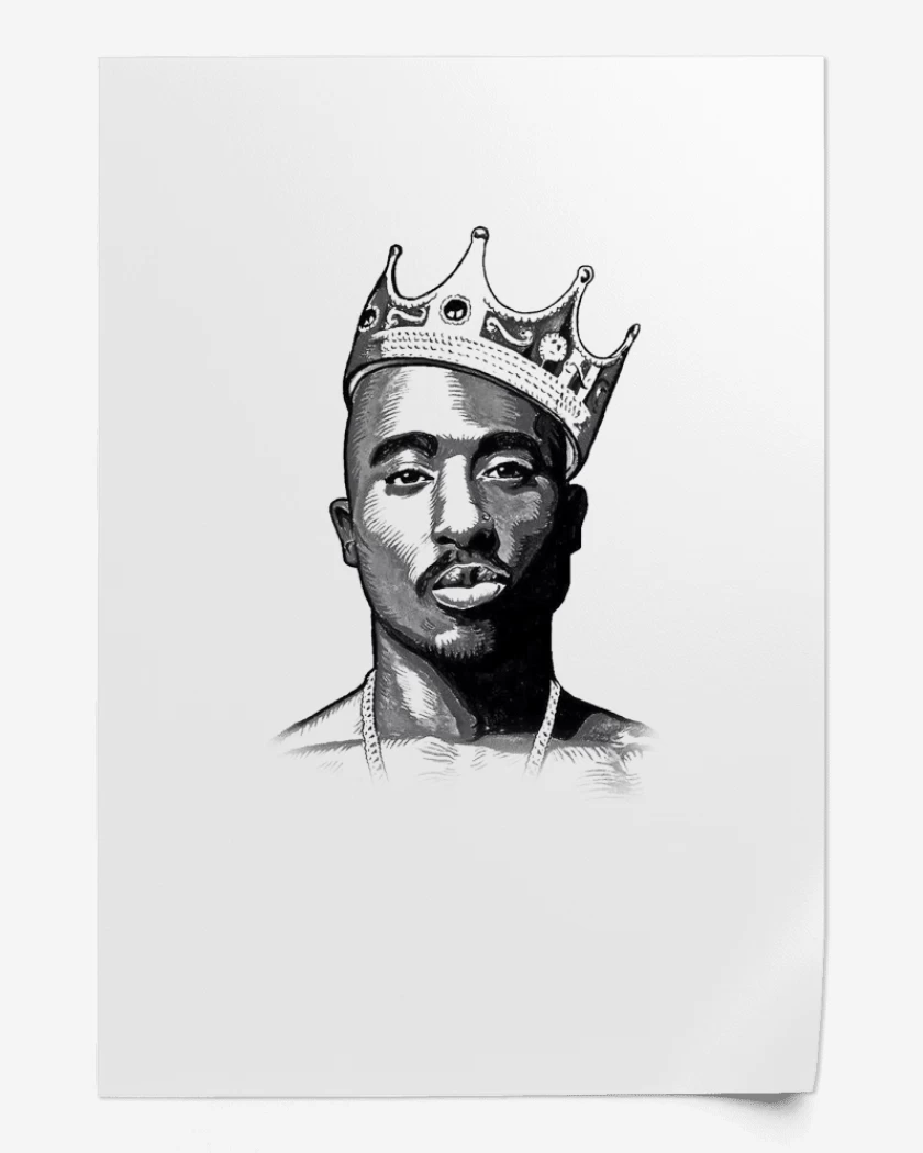 Print Tupac