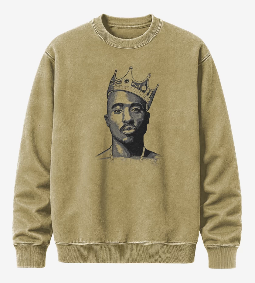 Poleron Polo Acid Wash Beige de Tupac