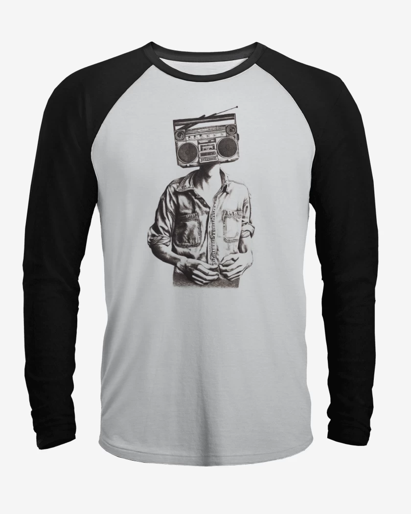 Polera Raglan Cabeza de radio