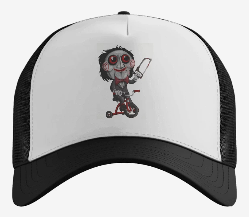 Gorro Blanco de Muñeco Saw