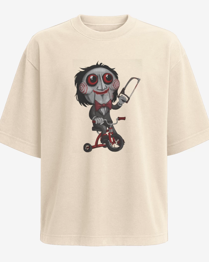 Polera Oversize Muñeco Saw