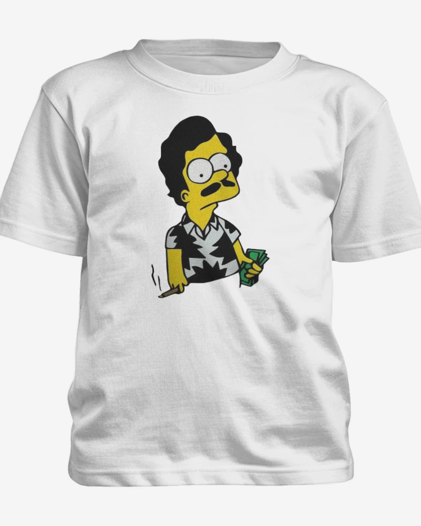 Polera de niño Blanco de Escobart