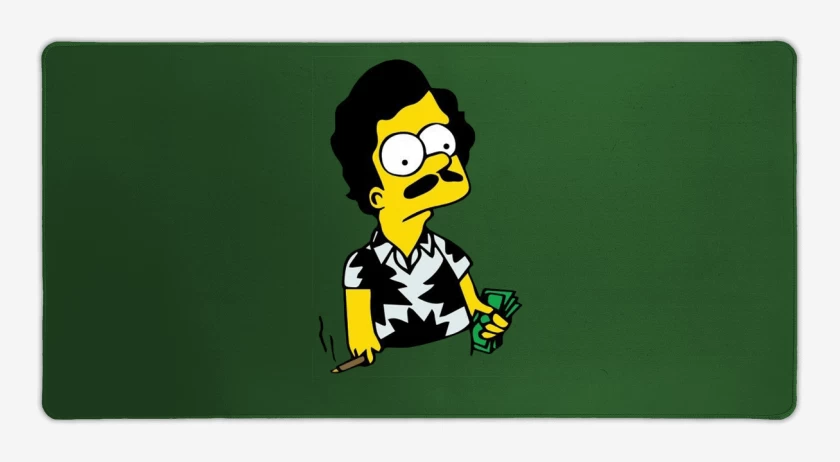 Mouse pad Gamer Verde jade de Escobart