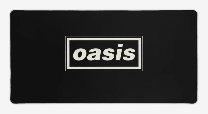 Mouse pad Gamer Negro de oasis 