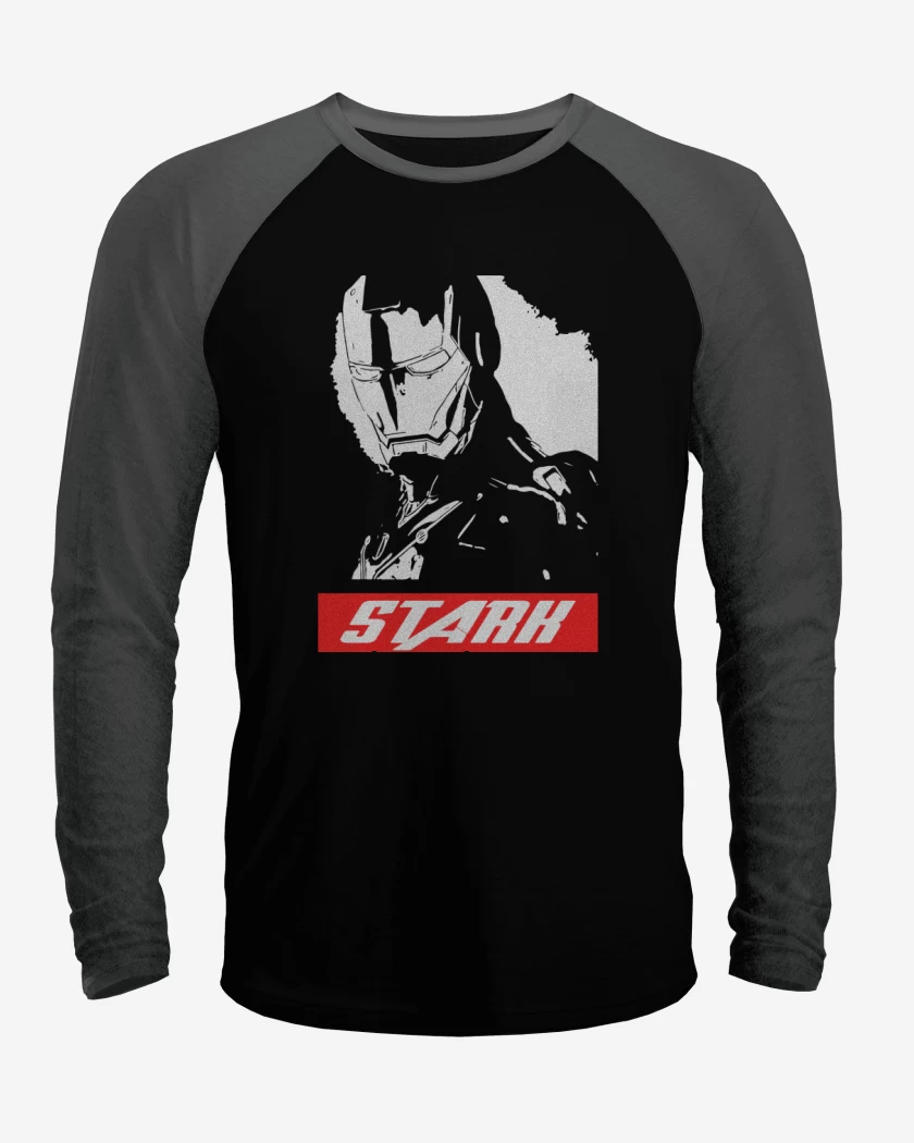 Polera Raglan Iron Man - Stark