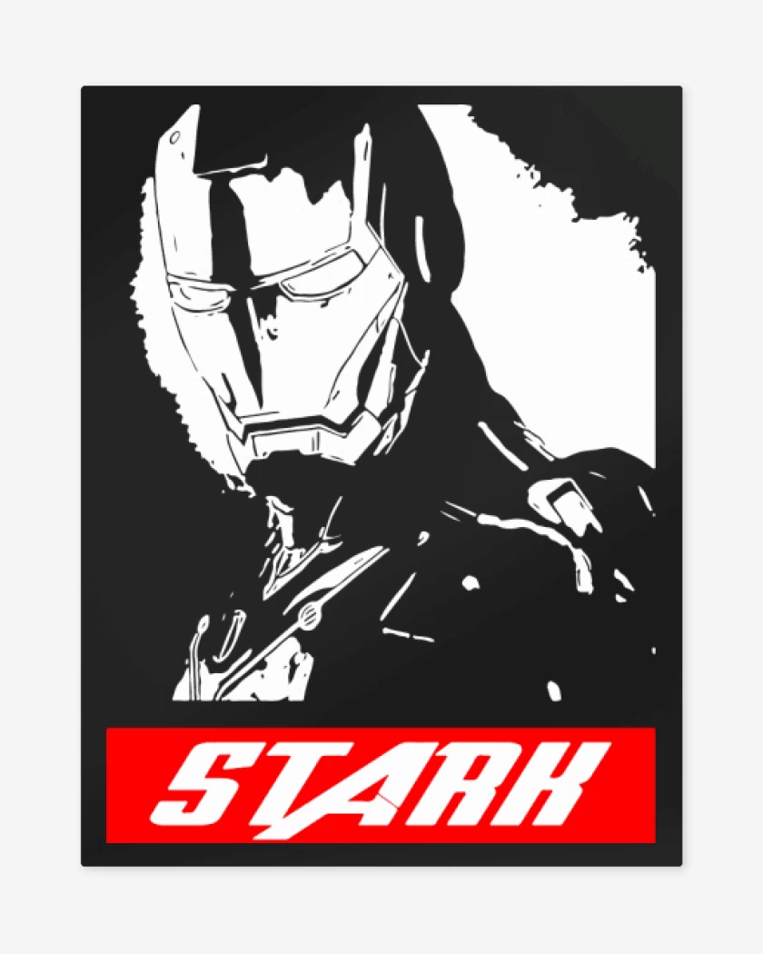 Print metalico Iron Man - Stark