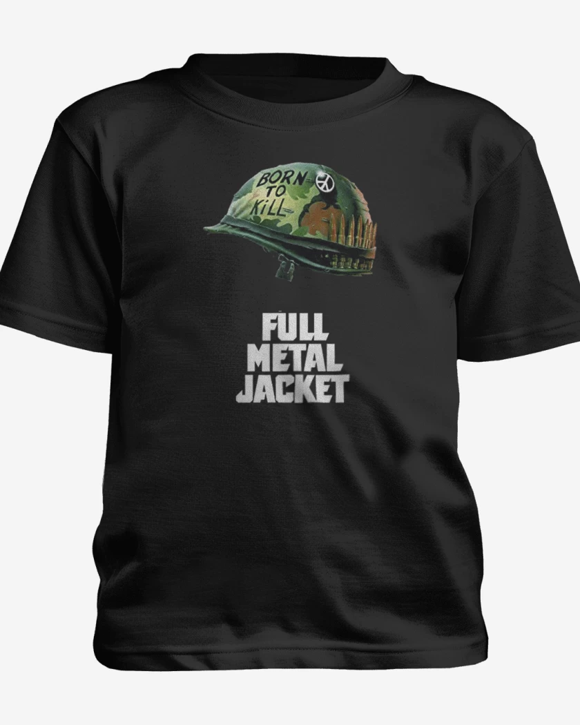 Polera de niño Negro de Full metal jacket