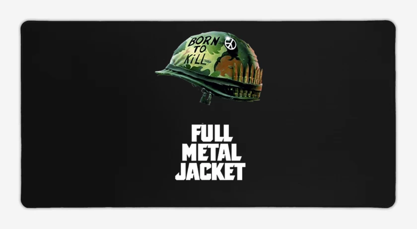 Mouse pad Gamer Negro de Full metal jacket