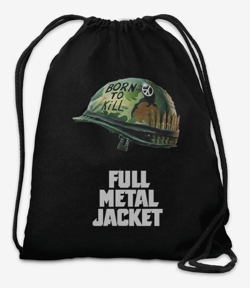 Mochila Negro de Full metal jacket