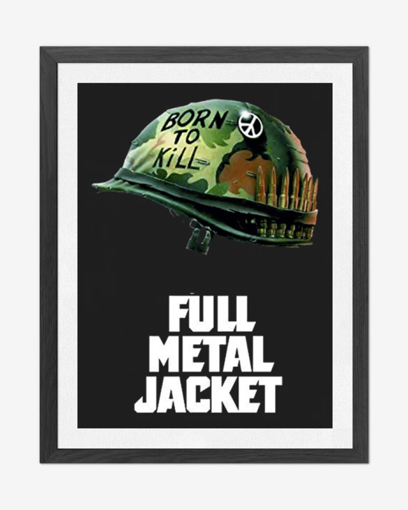 Cuadro decorativo Negro de Full metal jacket