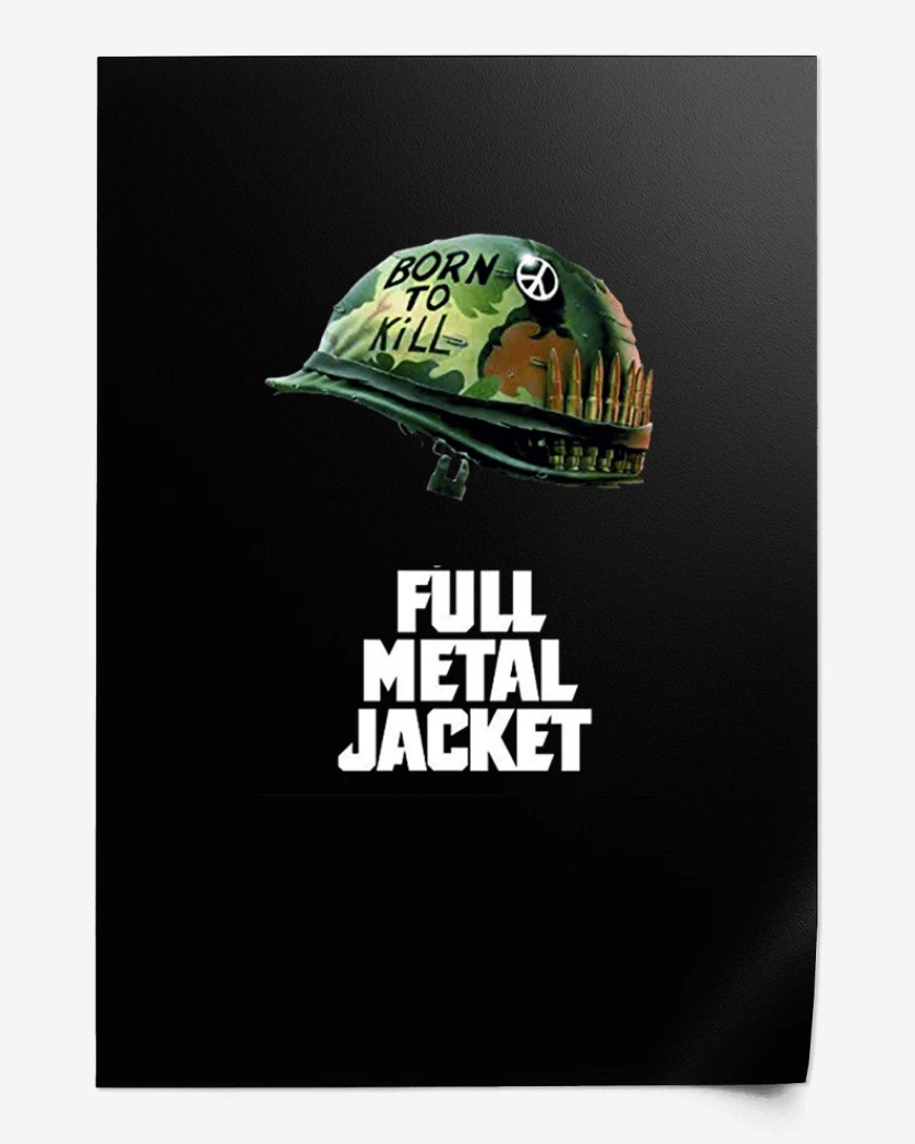 Print Negro de Full metal jacket