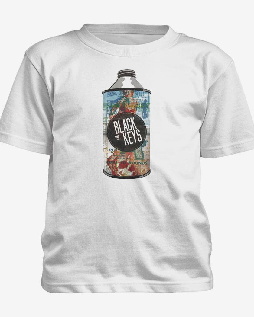 Polera de niño Blanco de The black keys  3