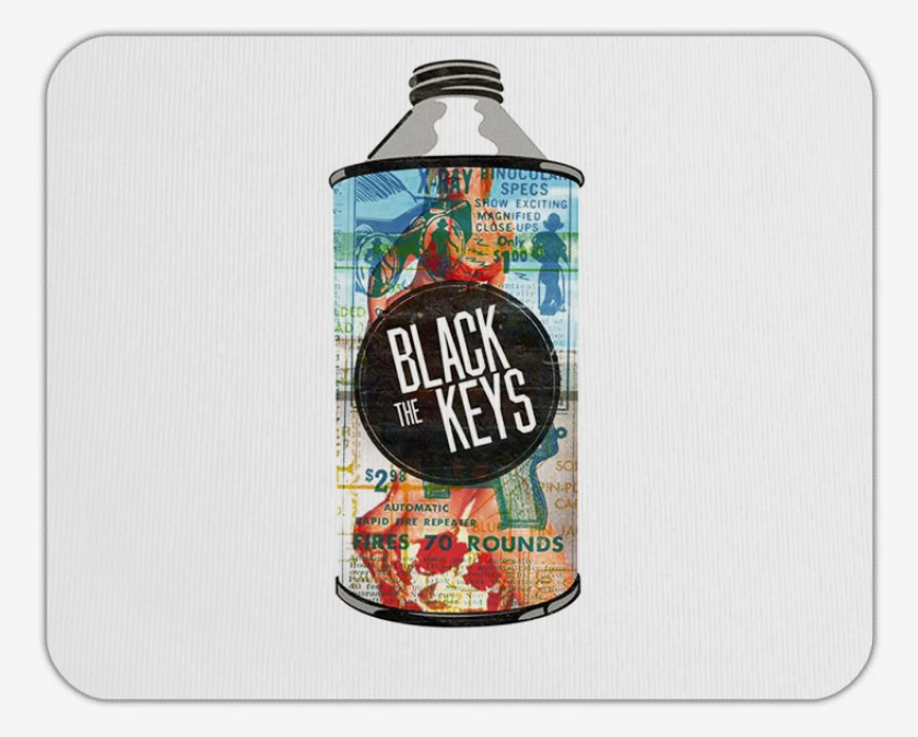 Mousepad The black keys  3