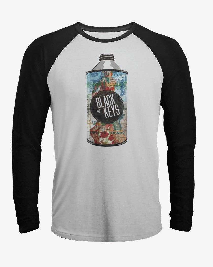 Polera Raglan The black keys  3
