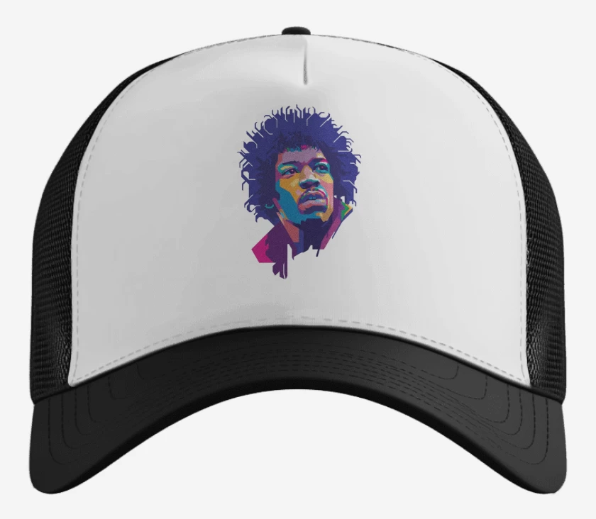 Gorro Blanco de Jimmy hendrix 