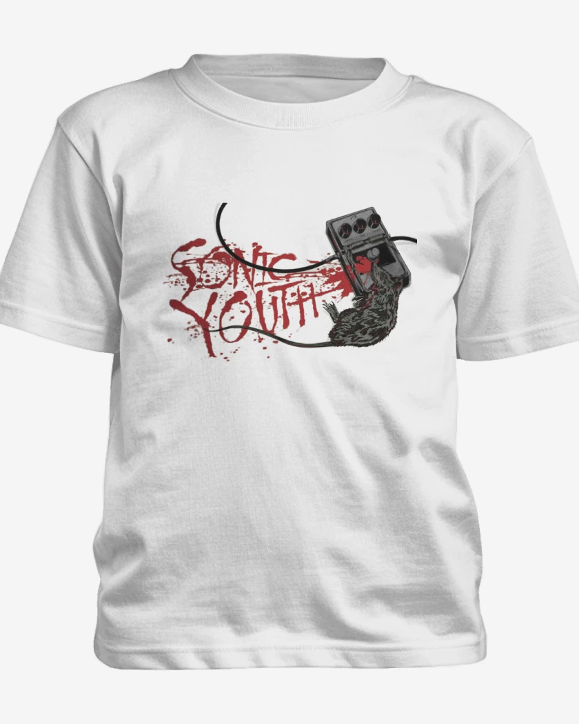 Polera de niño Blanco de Sonic Youth