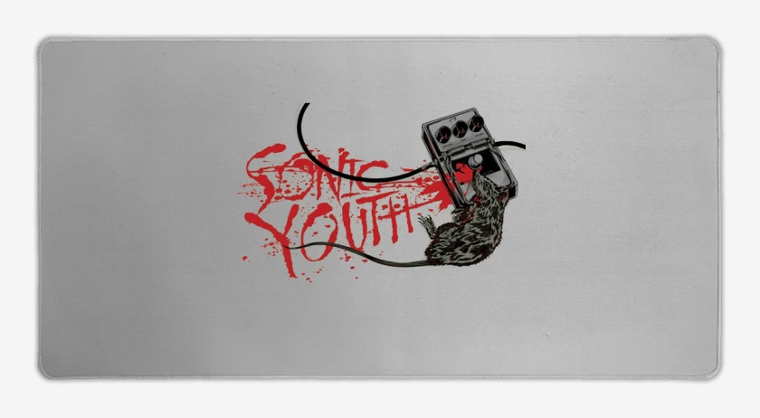 Mouse pad Gamer Gris Melange de Sonic Youth