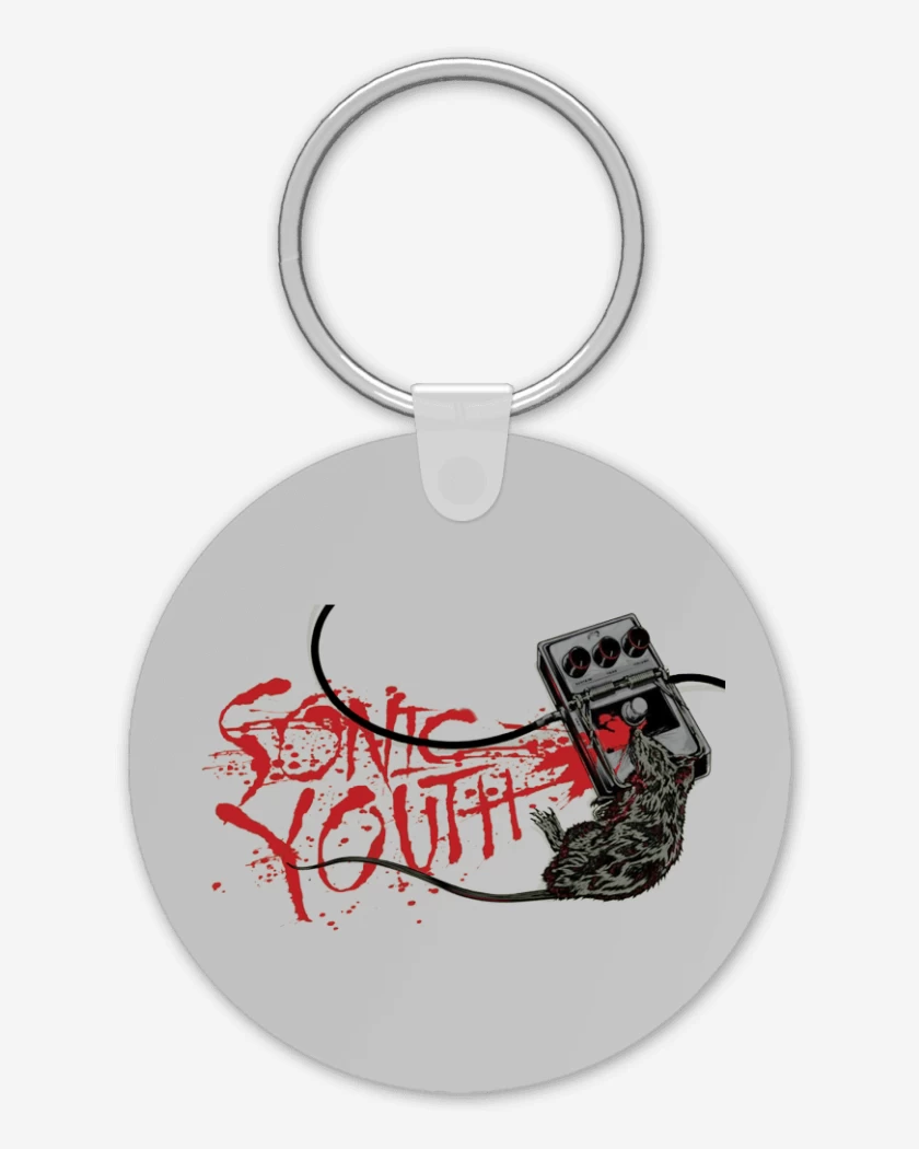 Llavero Gris Melange de Sonic Youth