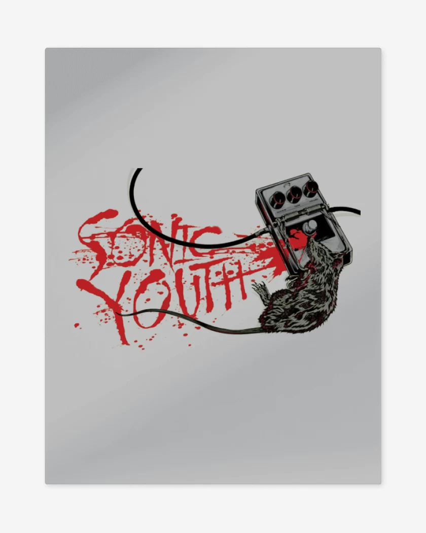 Print metalico Gris Melange de Sonic Youth