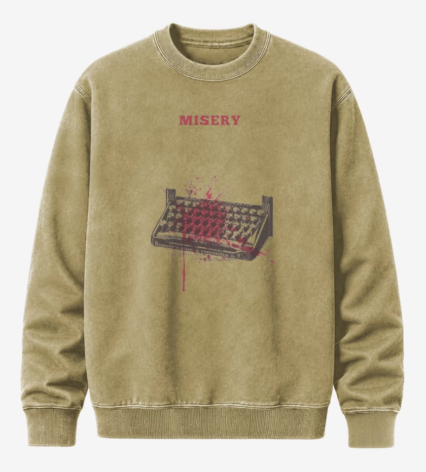 Poleron Polo Acid Wash Beige de Misery