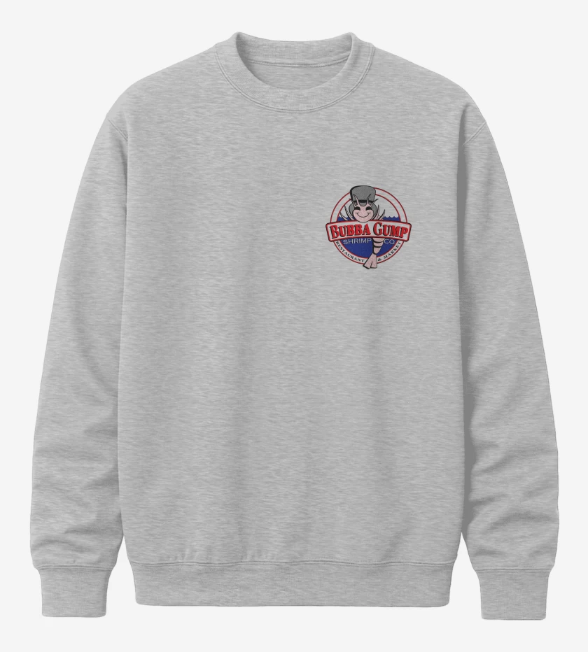 Poleron polo Gris Melange de Bubba Gump
