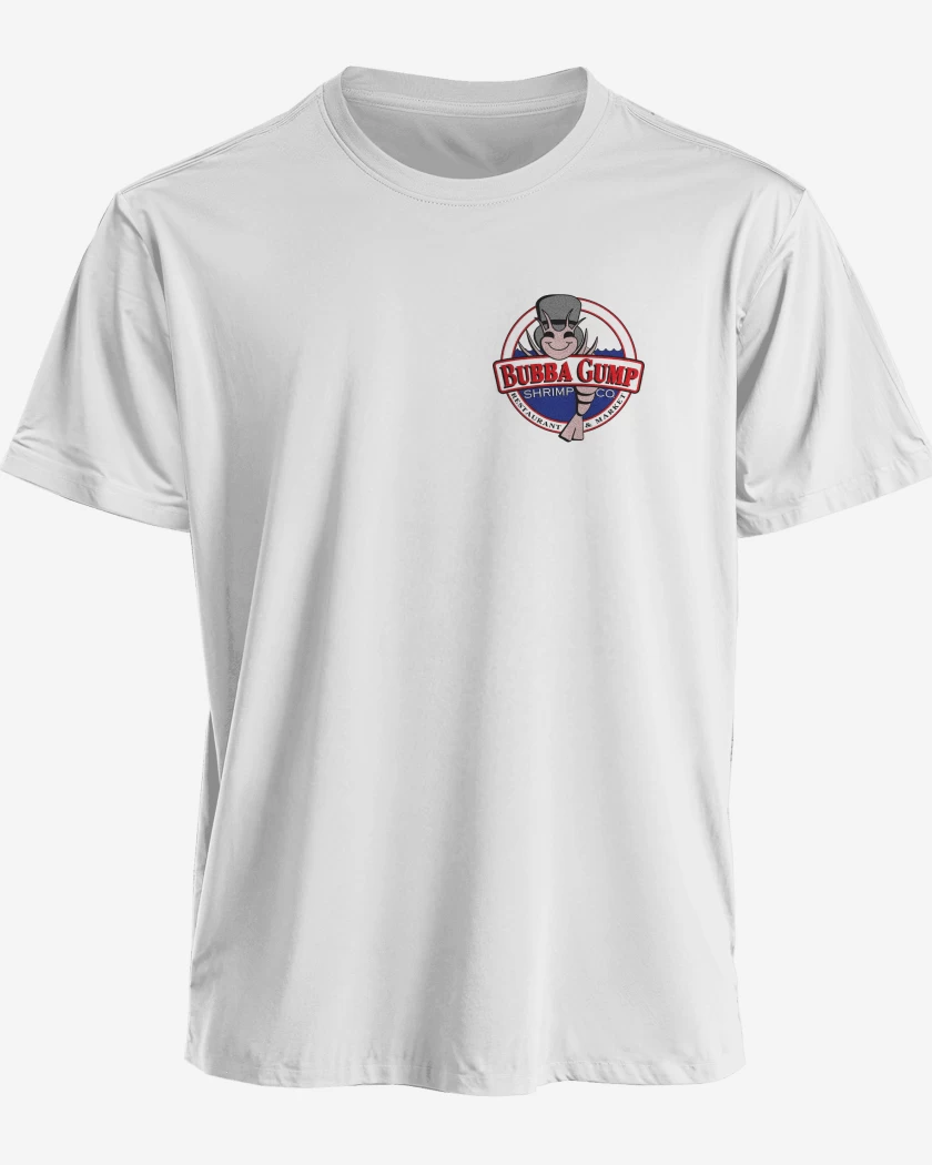 Polera premium Blanco de Bubba Gump