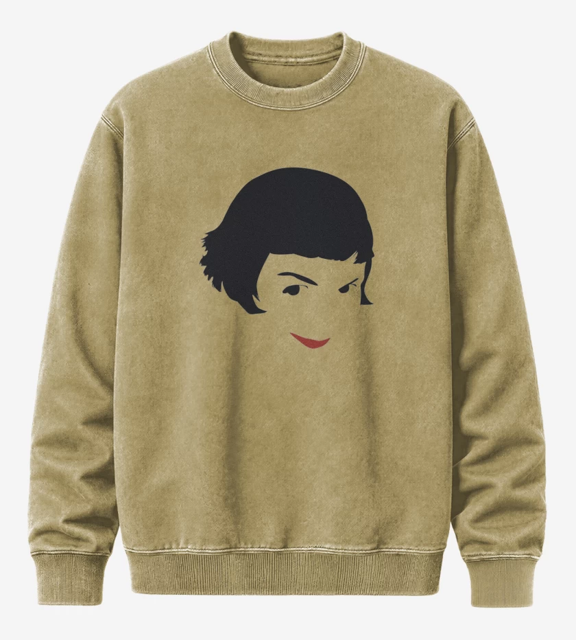 Poleron Polo Acid Wash Beige de Amelie