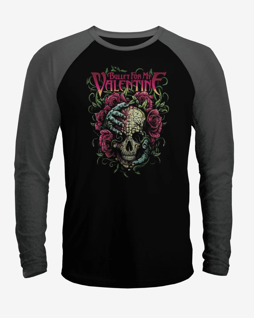Polera Raglan Bullet for my valentine