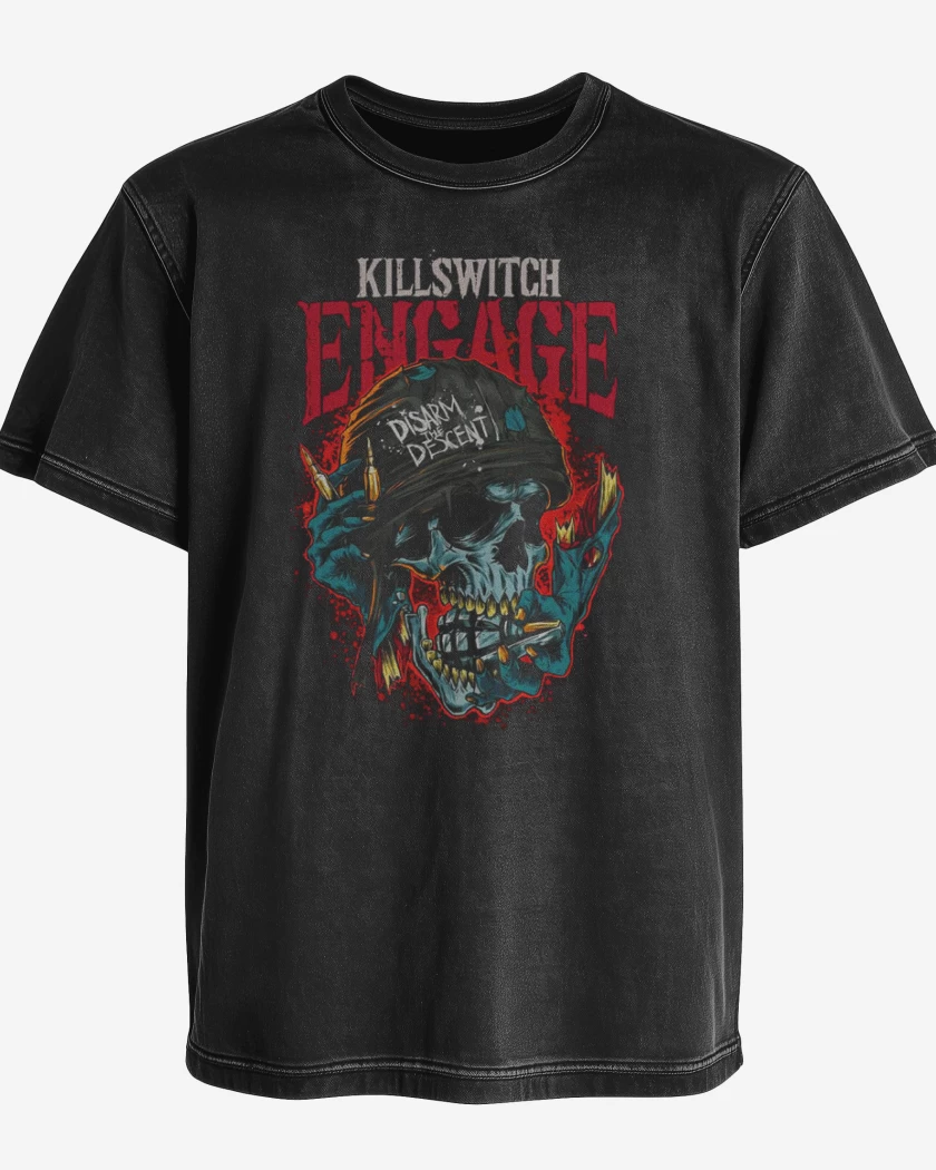 Polera desgastada Killswitch engage 