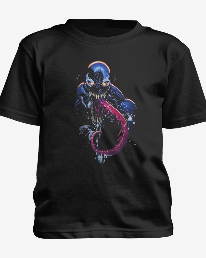 Polera de niño Negro de venom 5